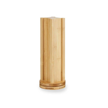 Statīvs 20 Kafijas Kapsulām Kinvara KT225036 Bambuss 11 x 11 x 34 cm Pagriežams (6 gb.)