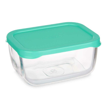 Padažinė Pasabahce SNOW BOX Žalia Skaidrus stiklas Polietilenas 420 ml 12,5 x 6 x 9,5 cm (12 vnt.)