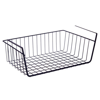 Virtuves Plaukta Grozs Kinvara W4175S 450 PDQ Melns Dzelzs 42 x 14 x 26 cm (12 gb.)