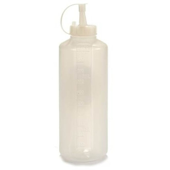 Mērces Trauks Caurspīdīgs Plastmasa 1 L (12 gb.)