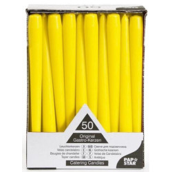 CANDLES 2.2x25CM, 50PC..,...