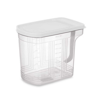 Maisto konservavimo konteineris Kinvara 02 1507 Pilka Skaidrus 2,5 L 20,5 x 17 x 13 cm (24 vnt.)