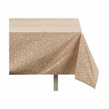 Dėmėms atspari staltiesė Kinvara BABEL BEIGE 41 Balta Rusvai gelsva Jacquard Apsauga nuo dėmių Apgamas 140 x 180 cm (8 vnt.),,,