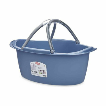 Laundry Basket Stefanplast PR181A Plastic 25 L 59 x 23 x 38 cm With handles (30 Units),,,