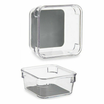 Drawer Organizer Kinvara W623309 Grey Recycled plastic 9,3 x 4,5 x 9,3 cm (24 Units),,,