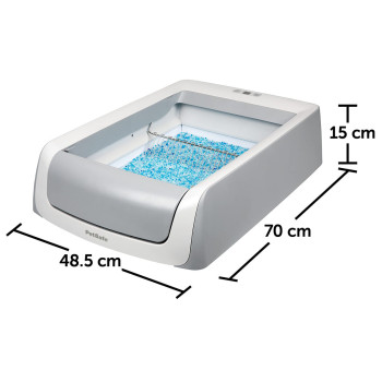 Kassi Liivakass PetSafe Isepuhastus 15 x 70 x 48,5 cm Valge Plastmass,,,