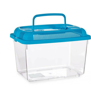 Akvariumas Su rankena Vidutinis Mėlyna Plastmasinis 3 L 17 x 16 x 24 cm (12 vnt.),,,