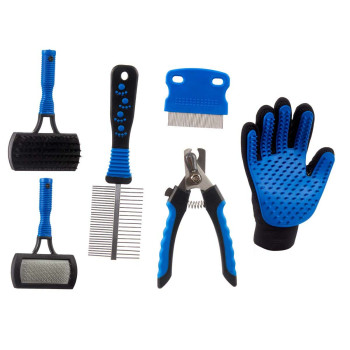 Hygiene set Pets Blue (8 Units),,,