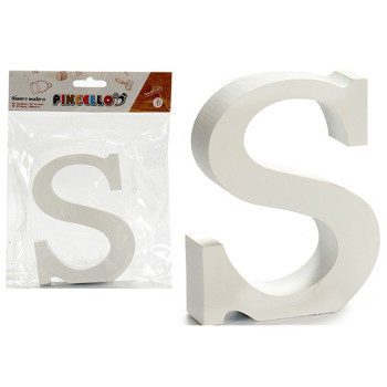 письмо Pincello S Белый Деревянный 2 x 16 x 14,5 cm (24 штук)