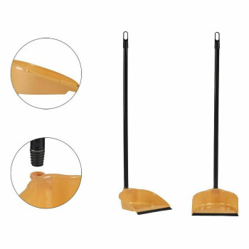 Dustpan Cream PVC Metal 22,5 x 87,5 x 23,5 cm (12 Units),,,