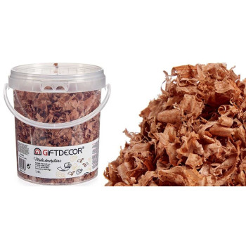 Dekoratyvinės drožlės Gift Decor VIRUTA-MARRÓN Ruda 1,4 L (6 vnt.),,,