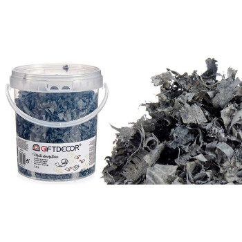 Dekoratyvinės drožlės Gift Decor VIRUTA-GRIS OSC Tamsiai pilka 1,4 L (6 vnt.),,,