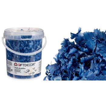 Dekoratyvinės drožlės Gift Decor VIRUTA-AZUL OSC Tamsiai mėlyna 1,4 L (6 vnt.),,,