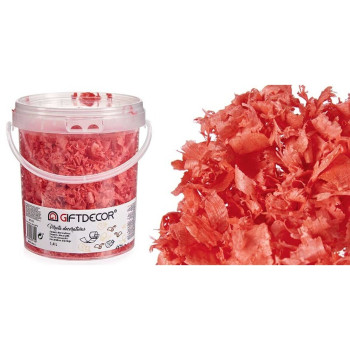 Dekoratyvinės drožlės Gift Decor VIRUTA-ROSA Koralas 1,4 L (6 vnt.),,,