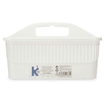 Paigutusvahend Puhastav Valge Plastmass 31,3 x 18 x 22 cm (12 Ühikut),,,