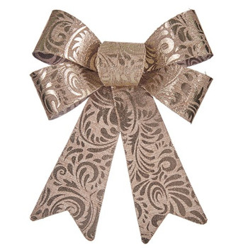 Cilpas Krist+ HJ1-12010 Bronza 15 x 4 x 16 cm 15 x 28 x 4 cm Ziemassvētku Nieciņš (12 gb.),,,