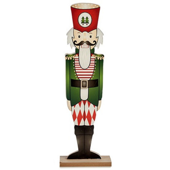 Nutcracker Krist+ 19XD35233 White Black Red Green Wood 10 x 60 x 19 cm Nutcracker (6 Units),,,