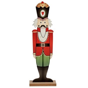 Nutcracker Krist+ 19XD35241 White Black Red Green Wood 10 x 60 x 19 cm Nutcracker (6 Units),,,