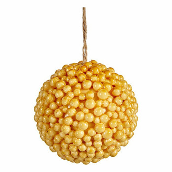 Eglutės rutuliukas Krist+ 19A24331 Geltona Plastmasinis (24 vnt.),,,