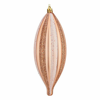 Kalėdinių papuošimų rinkinys Krist+ 00904 Varinis PVC Išskleistas 3 x 3 x 18 cm (12 vnt.),,,