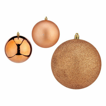 Jõulukuulide komplekt Krist+ 00750 Vask Plastmass (6 Ühikut),,,