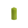 CANDLE PILLAR  5X10CM DEG 16ST. KIWI, Pap Star