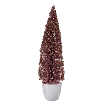 Naujametinė eglutė Krist+ 2402/15-2-2 Rožinė Plastmasinis Naujametinė eglutė 10 x 38 x 10 cm (6 vnt.),,,