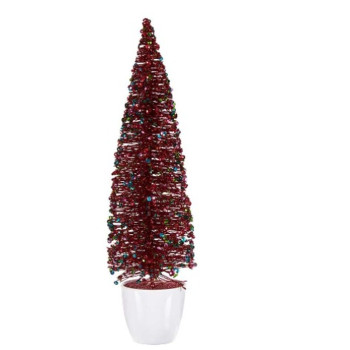 Christmas Tree Krist+ 2402/15-2-7 Blue Fuchsia Plastic Christmas Tree 10 x 38 x 10 cm (6 Units),,,