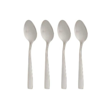 Deserta karotiņu komplekts Kinvara 86907 Sudrabains Nerūsējošais tērauds 2,7 x 13,5 x 0,3 cm Deserts (12 gb.)