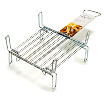 Grill Double 25 x 25 cm Zinc-plated steel (5 Units),,,
