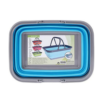 Folding Clothes Basket Ultra Clean polypropylene Plastic 39 x 27 x 28 cm 39 x 27 x 14,5 cm,,,