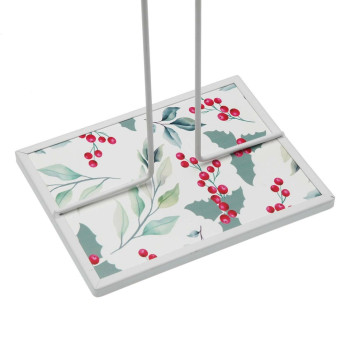 Virtuvės popieriaus laikiklis Versa Acebo Metalinis Plienas Medžio MDF 16,5 x 31 x 13 cm