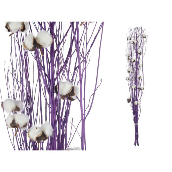 Buķetes Gift Decor 223-4408-V1(G) Violets Lavanda Dārzeņu Kokvilna 10 x 100 x 18 cm (18 gb.),,,