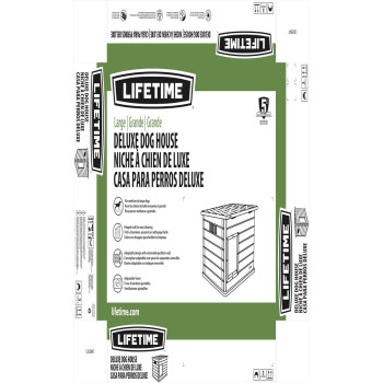 Trobelė Lifetime 60328 Pilka Polietilenas 120 x 97 x 97 cm,,,