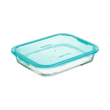 Hermetiška priešpiečių dėžutė Luminarc Keep'n Lagon Turkis 1,5 L stiklas (6 vnt.)
