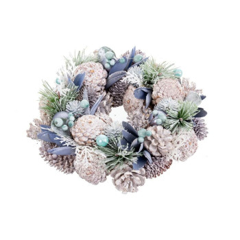 Jõulupärg Sinine Mitmevärviline Plastmass Foam 26 x 26 x 7,5 cm,,,