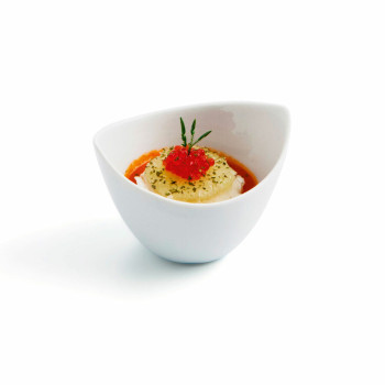 Bļoda Quid Gastro Fun Aperitīvs Balts Keramika 9 x 6 cm (12 gb.)