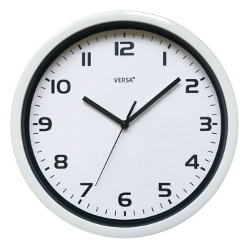 Wall Clock Versa Plastic (4,3 x 30,5 x 30,5 cm),,,