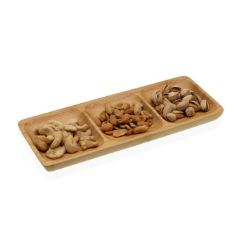 Užkandžių dėklas Versa Bambukas 10 x 2 x 26 cm