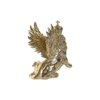 Dekoratīvās figūriņas Home ESPRIT Bronza Lauva 20 x 10,5 x 17,5 cm 29 x 13 x 25 cm (2 gb.),,,