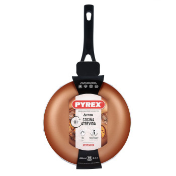 Panna Pyrex Action apzīmogots alumīnijs Varš 26 cm