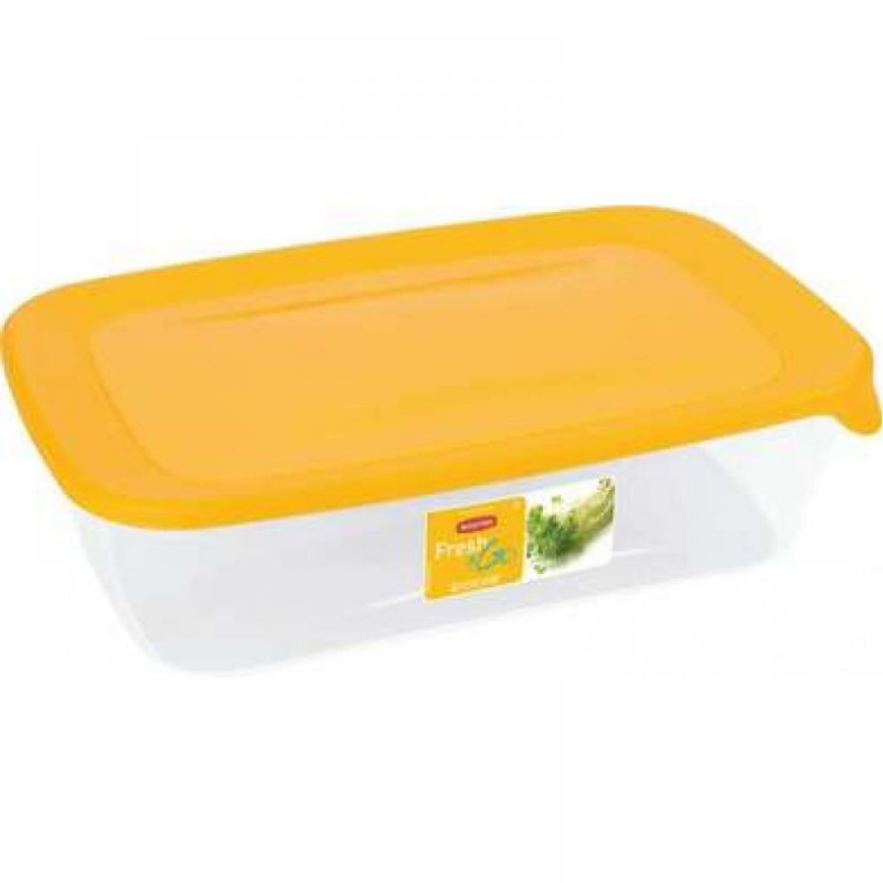 PĀRTIKAS ЕМКОСТЬ  AR DZELTENU КРЫШКОЙ  2L