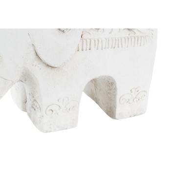 Dekoratīvās figūriņas DKD Home Decor Balts Zilonis Austrumniecisks 44 x 22 x 40 cm,,,