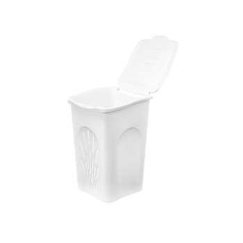 Veļas grozs Stefanplast Balts Plastmasa 50 L 37 x 56 x 39 cm (6 gb.),,,