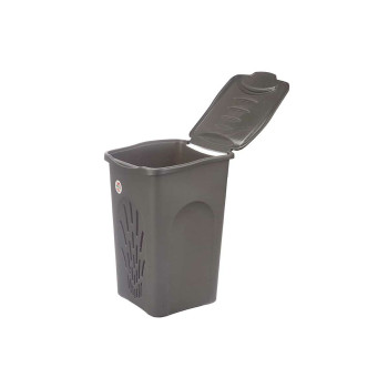 Veļas grozs Stefanplast Antracīts Plastmasa 50 L 37 x 56 x 39 cm (6 gb.),,,