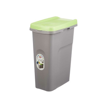 Šiukšlių dėžė Stefanplast Žalia Pilka Plastmasinis 25 L (6 vnt.),,,
