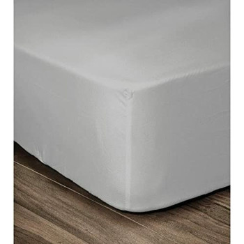 Fitted sheet Lovely Home Grey Light grey Double bed 140 x 190 cm,,,