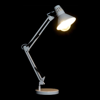 Desk lamp DKD Home Decor White Metal (22 x 39 x 69 cm),,,