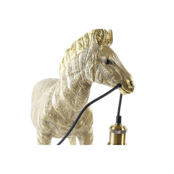 Desk lamp DKD Home Decor Zebra Golden 220 V 50 W Modern (55 x 22 x 51 cm),,,