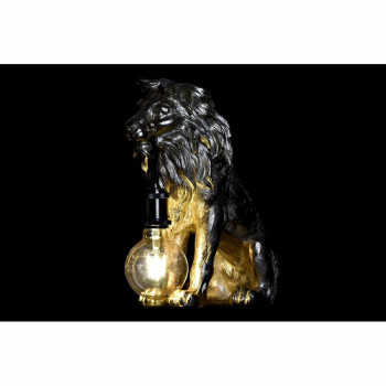 Desk lamp DKD Home Decor Golden Metal Resin 50 W 220 V 31,5 x 18 x 35,5 cm,,,